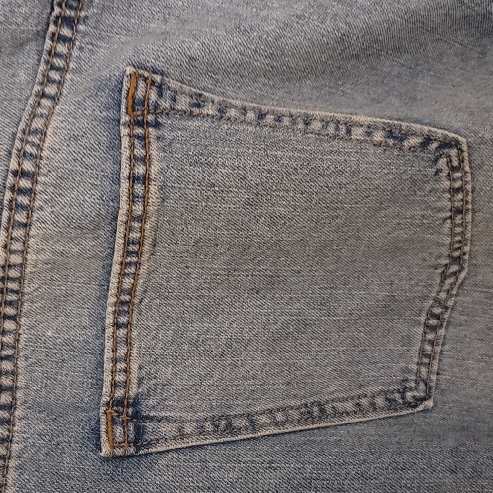 Old Navy acid washed bootcut denim jeans 38x32 brand new with tags - Picture 5 of 6